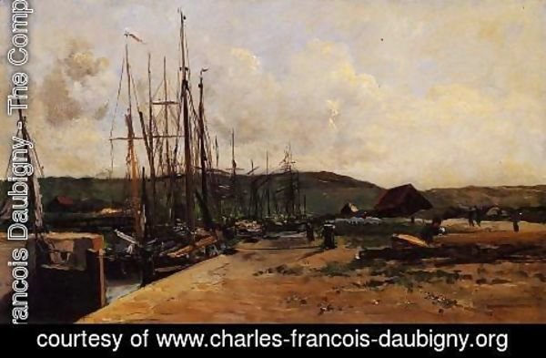 Charles-Francois Daubigny - Fishing Port