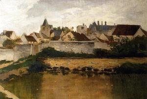 Charles-Francois Daubigny - The Village, Auvers-sur-Oise