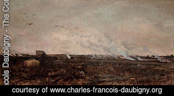 Charles-Francois Daubigny - Octobre