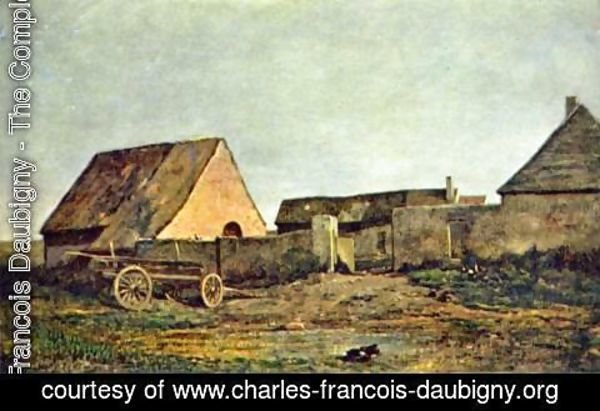 Charles-Francois Daubigny - The Farm