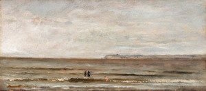 Charles-Francois Daubigny - Les baigneurs (The sea bathers)