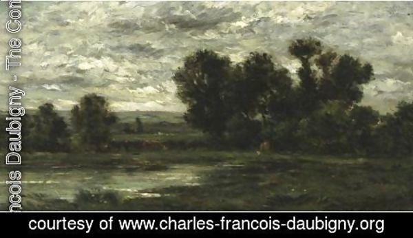 Charles-Francois Daubigny - Le Labours, Auvers