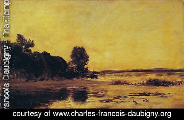 Charles-Francois Daubigny - By the Sea