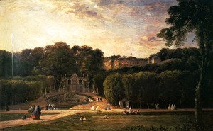Charles-Francois Daubigny - The Park At St. Cloud