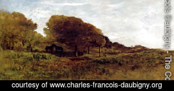 Charles-Francois Daubigny - Les Graves De Villerville