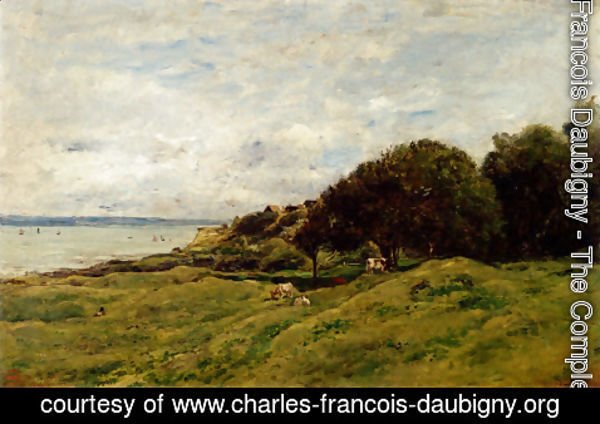 Charles-Francois Daubigny - Les Graves Pres De Villerville
