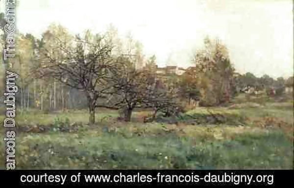 Charles-Francois Daubigny - Autumn Landscape