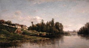 River Scene, 1859