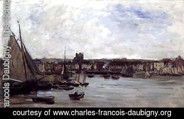 Charles-Francois Daubigny - Dieppe, 1875