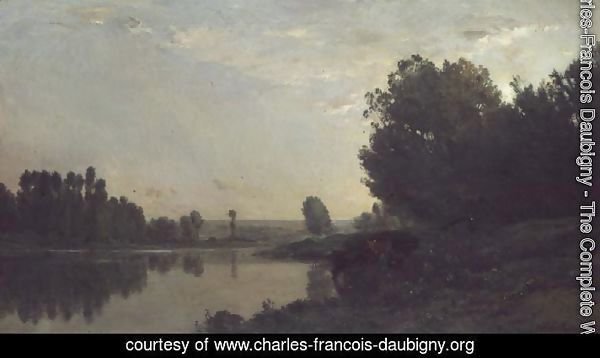 The Banks of the Oise, Morning, 1866