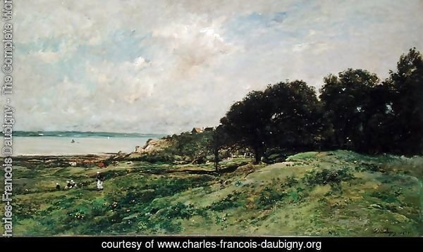 The Coast of Villerville, 1875