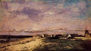 Charles-Francois Daubigny - French Coastal Scene