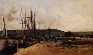 Charles-Francois Daubigny - Fishing Port