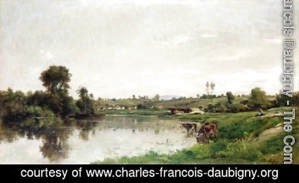 Charles-Francois Daubigny - Les Sablieres pres de Valmondois