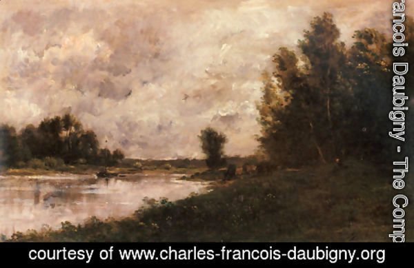 Charles-Francois Daubigny - Bords De L'oise I