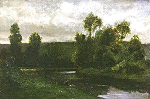 Charles-Francois Daubigny - On the Oise