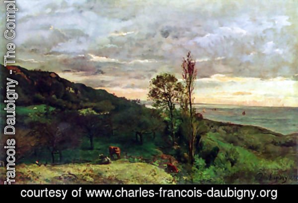 Charles-Francois Daubigny - Around Villerville