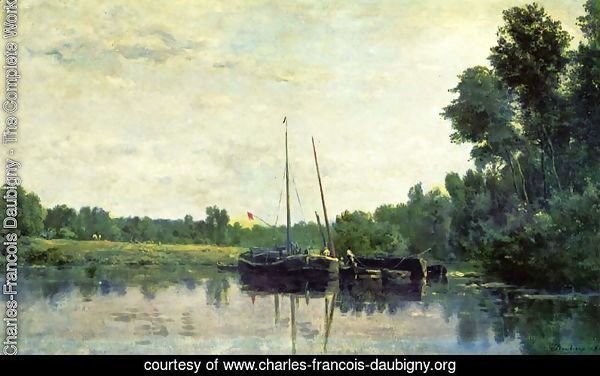 Boats on the Oise