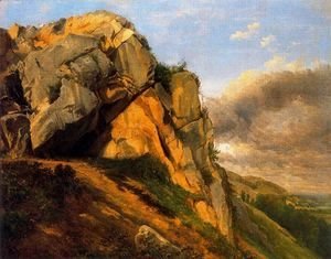 Charles-Francois Daubigny - Rocky landscape