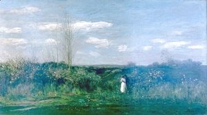 Charles-Francois Daubigny - Spring Landscape, Le printemps