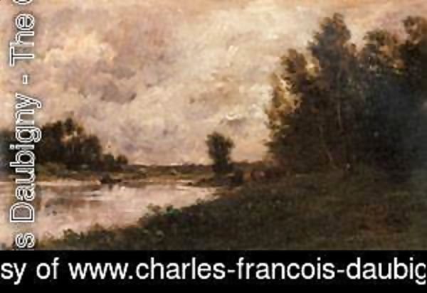 Charles-Francois Daubigny - Daubigny Charles Francois Bords De L Oise
