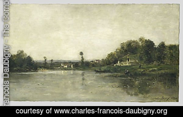 On the Banks of the Oise 1864