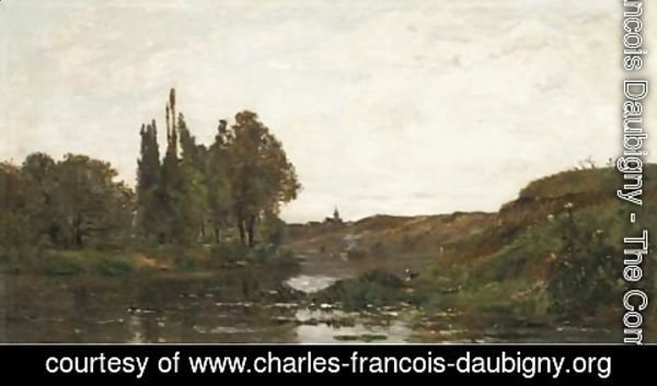 Charles-Francois Daubigny - Les bords de l'Oise 2