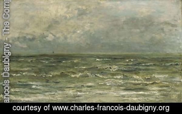 Charles-Francois Daubigny - La Mer