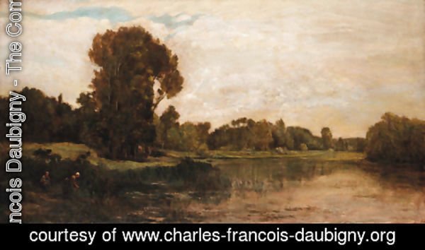 Charles-Francois Daubigny - Les bords de l'Oise 3