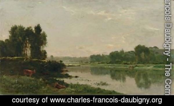 Charles-Francois Daubigny - Bords De Riviere