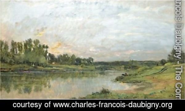 Charles-Francois Daubigny - Bords De L'Oise 4